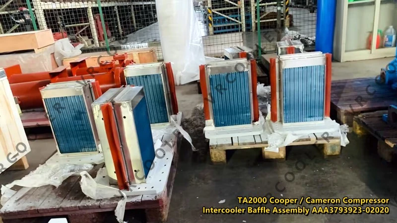 TA2000 Cooper Cameron Compressor Intercooler Baffle Assembly AAA3793923-02020 TA2000 Cooper Cameron Compressor Intercooler Baffle Assembly AAA3793923-02020