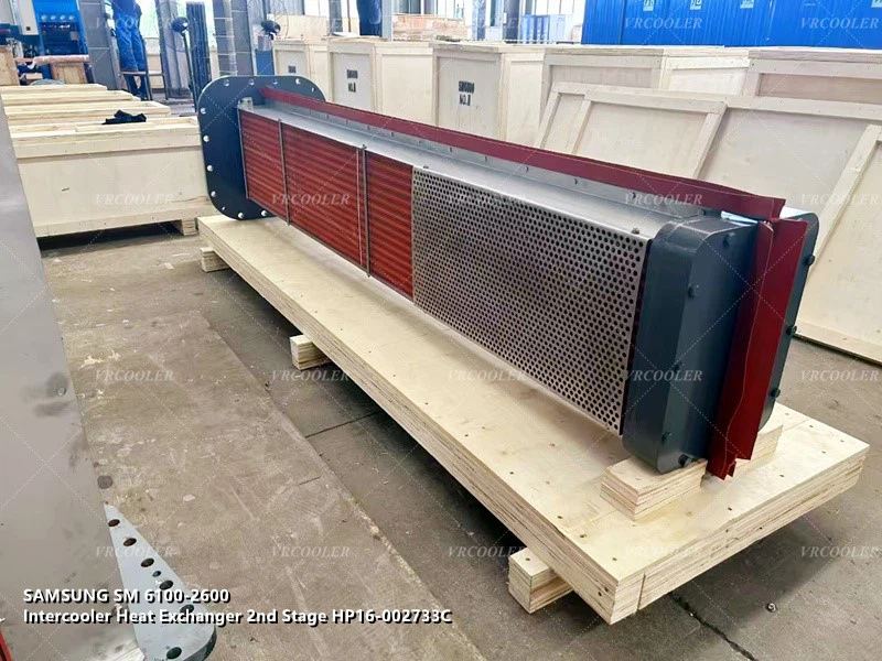SAMSUNG SM 6100-2600 Intercooler heat exchanger 2nd stage PN HP16-002733C SAMSUNG SM 6100-2600 Intercooler heat exchanger 2nd stage PN HP16-002733C