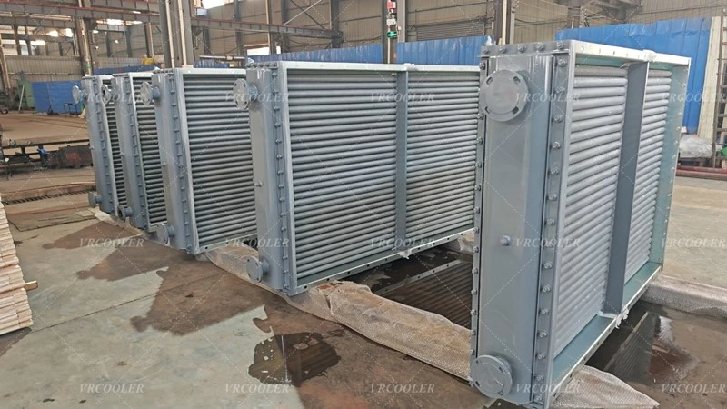 Custom Hydrogen Gas to Water Cooler for Thermal Power Station Generator Overhaul Replacement Custom Hydrogen Gas to Water Cooler for Thermal Power Station Generator Overhaul Replacement